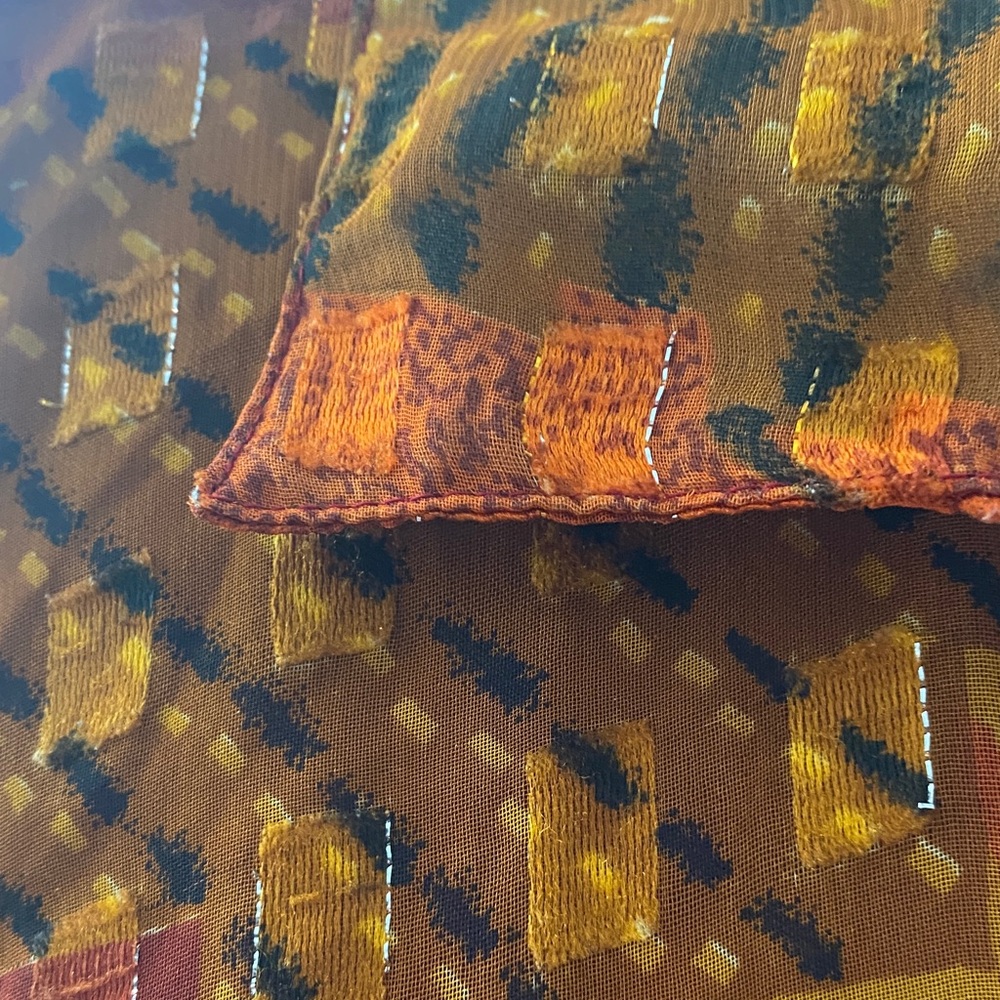 Multicolor Patchwork Blouse - image 4